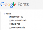 Добавление сторонних шрифтов от Google на свой сайт